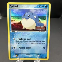 2007 Pokemon Power Keepers Spheal Reverse Holo #65/108 NM - Image 1
