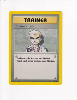 1999 POKEMON GERMAN PROFESSOR EICH (PROFESSOR OAK) 88/102 - Image 1