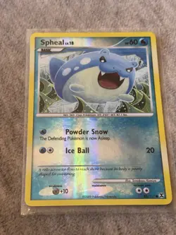 Pokemon TCG Spheal Rising Rivals 82/111 Reverse Holo Common MP - Image 1