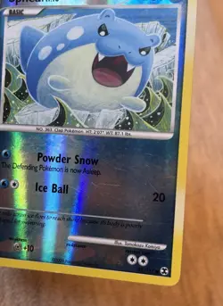 Pokemon TCG Spheal Rising Rivals 82/111 Reverse Holo Common MP - Image 4