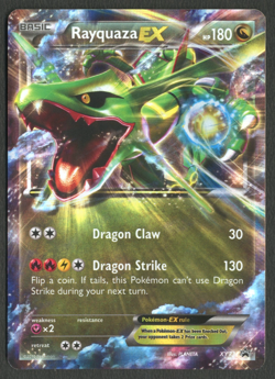 Pokemon TCG: Rayquaza EX XY73 Half Art XY Black Star Promo - Image 1