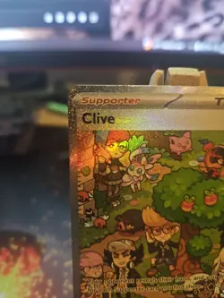 Pokemon TCG Clive 236/091 SV Paldean Fates SIR NM Rare! - Image 2