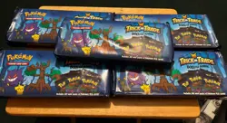 5x 2024 Pokemon Halloween Trick or Trade BOOster Bundle 80 Packs each 400 total - Image 1