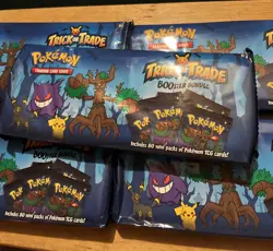 5x 2024 Pokemon Halloween Trick or Trade BOOster Bundle 80 Packs each 400 total - Image 2
