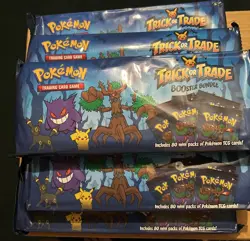 5x 2024 Pokemon Halloween Trick or Trade BOOster Bundle 80 Packs each 400 total - Image 3