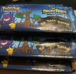 5x 2024 Pokemon Halloween Trick or Trade BOOster Bundle 80 Packs each 400 total - Image 4
