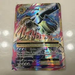Pokemon TCG M Blastoise EX Full Art Holo Ultra Rare 102/108 XY Evolutions MINT - Image 1