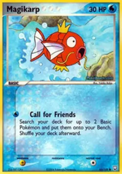 Damaged, English Pokemon Regular Magikarp - 65/109 - Common EX Team Rocket Retur - Image 1