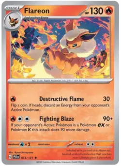 Pokemon Prismatic Evolutions Holo Reverse Cards Umbreon Eevee Leafeon Glaceon - Image 5