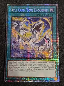 Spell Card "Soul Exchange" - MP25-EN007 - Starlight Rare - NM/M - Image 1