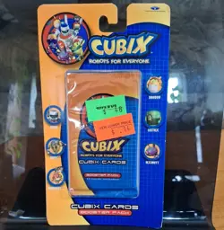 Lot Vintage Cubix Robots for Everyone TCG Cards 22 Booster Packs 2001 Sealed - Image 1