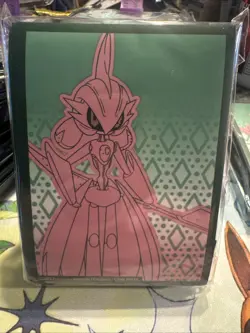 Pokemon TCG 65x Sealed Iron Valiant Paradox Rift ETB Card Sleeves - Image 1