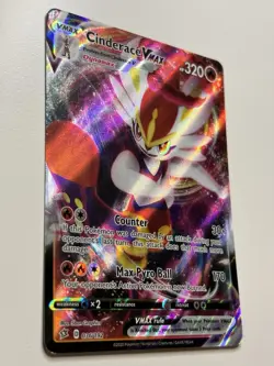 Cinderace VMAX 036/192 Swsh02: Rebel Clash Holo - Pokemon Card - Image 2