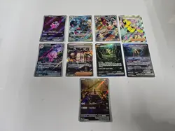 Lot Of 9 Paldea Evolved Pokemon Cards Baxcalibur Iono Tinkatuff - Image 1