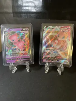 Pokemon TCG Mew VMAX Fusion Strike Ultra Rare Card 💎🔥💎 - Image 1
