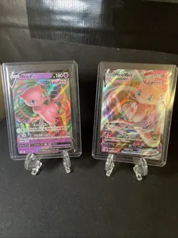 Pokemon TCG Mew VMAX Fusion Strike Ultra Rare Card 💎🔥💎 - Image 2