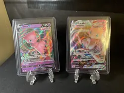 Pokemon TCG Mew VMAX Fusion Strike Ultra Rare Card 💎🔥💎 - Image 4