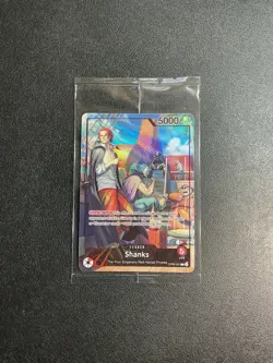 One Piece Shanks Leader Promo Card PSA Magazine Exclusive OP09-001 Sealed - Image 1