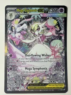 Mega Gardevoir EX 178/132 Mega Evolution Special Illustration Rare Pokemon Card - Image 1