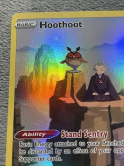 Hoothoot TG12/TG30 Trainer Gallery Full Art Rare Holo Pokemon Card Astral Radian - Image 3