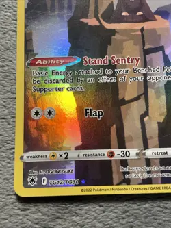 Hoothoot TG12/TG30 Trainer Gallery Full Art Rare Holo Pokemon Card Astral Radian - Image 5