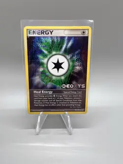 Pokemon Card Ex Deoxys Heal Energy 94/107 2005 Reverse Holo MP Stamped - Image 1