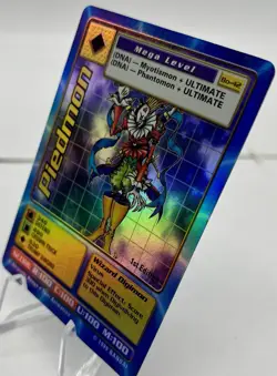 Digimon - Piedmon Bo-42 - 1st Edition Holo Foil Series 2 Mega Level Vtg Card - Image 3