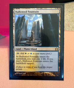 Hallowed Fountain 241/274 Return to Ravnica Regular Magic the Gathering Land - Image 1