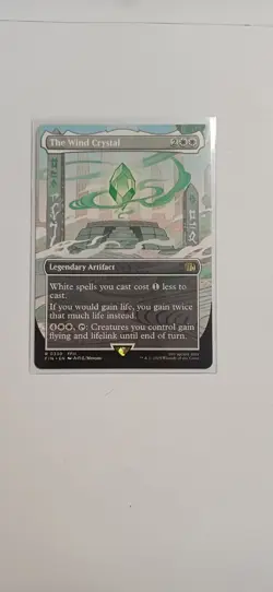 The Wind Crystal | Borderless | MTG | FIN | Near Mint | English EN - Image 1