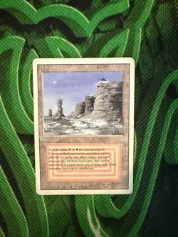 Magic the Gathering Plateau Dual Land Revised Edition - Image 1