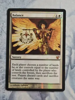 *FOIL* Balance - From the Vault: Exiled - Magic the Gathering - Light Play - Image 1