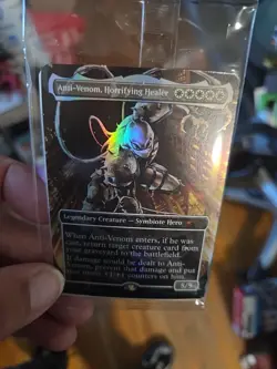 MTG Anti-Venom Horrifying Healer Promo Exclusive Borderless Foil #1 PRM Magic - Image 2