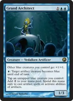 1x GRAND ARCHITECT - Scars of Mirrodin/Masters - MTG - Magic the Gathering - NM - Image 1