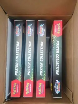 Pokemon TCG: Scarlet & Violet Prismatic Evolutions Poster Collection Box 7 Units - Image 2