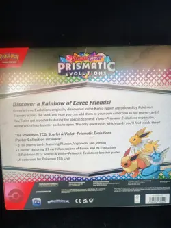 Pokemon TCG: Scarlet & Violet Prismatic Evolutions Poster Collection Box 7 Units - Image 4
