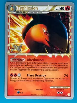 Pokemon - Typhlosion 110/123 [2011 World Championship Decks] *MP* - Image 1