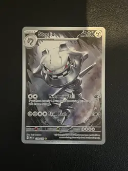 Pokemon TCG Steelix 150/132 Illustration Rare Pokemon Mega Evolution English NM - Image 1