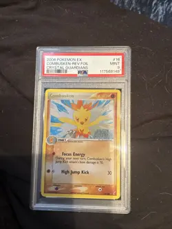Pokemon TCG Combusken EX Crystal Guardians 2006 #16/100 PSA 9 - Image 1
