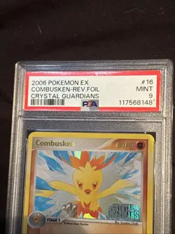 Pokemon TCG Combusken EX Crystal Guardians 2006 #16/100 PSA 9 - Image 5