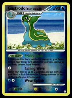 Pokemon TCG Rising Rivals #21/111 Gastrodon East Sea Reverse LP - Image 1