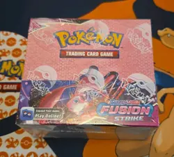 Pokemon Fusion Strike Booster Box TCG Sword & Shield - 36 Packs New Sealed - Image 2