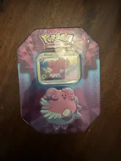 Pokemon 2019 TCG Blissey Strong Bonds Collector's Tin New Sealed - Image 1