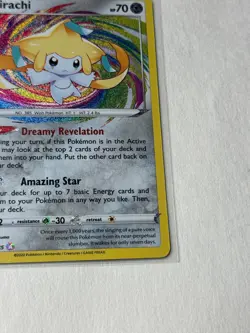 Pokemon TCG Jirachi 119/185 Amazing Rare Sword & Shield: Vivid Voltage NM - Image 4