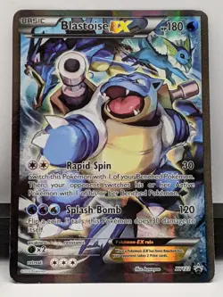 TCG Pokemon Blastoise EX XY122 Basic 2016 Black Star Promo Regular: Ungraded - Image 3