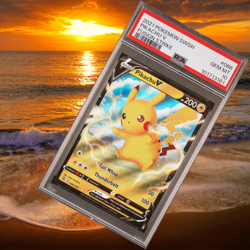 Pikachu V 086/264 Pokemon TCG Fusion Strike Holo Ultra Rare PSA 10 Gem Mint - Image 2