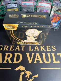 Pokemon TCG Mega Evolutions (Alakazam) Elite Trainer Box Factory Sealed New - Image 1