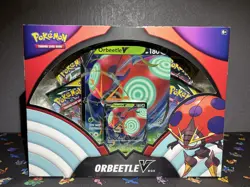 Pokemon Orbeetle V Box w/ Cosmic Eclipse & Evolving Skies - New & Factory Sealed 820650807459 - Image 1