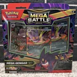 Pokemon TCG Mega Battle Deck Mega Gengar Ex Factory Sealed Brand New Sealed - Image 1