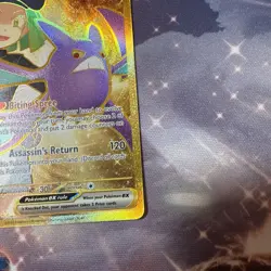 Pokemon Team Rocket's Crobat EX 242/182 DRI EN Gold Rare NM Pack Fresh - Image 4