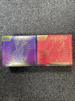 Pokemon TCG Scarlet & Violet Base Set Elite Trainer Box Koraidon & Miraidon ETB - Image 1